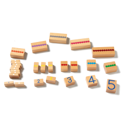 Telleklosser med farger