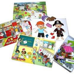 Stor lrepakke fra bilder til ord 