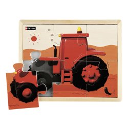  Fargede kjrety - 6 biter (pakke med 4 stk)