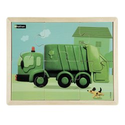  Fargede kjrety - 6 biter (pakke med 4 stk)