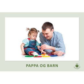 Familiekort - pakke med 3 sett