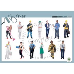 Begrepstavler - mennesker og hverdag, 7 stk. 