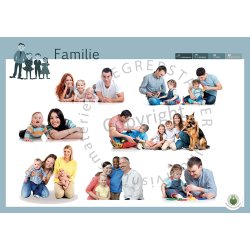 Begrepstavler - mennesker og hverdag, 7 stk. 