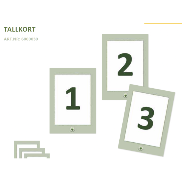 Tallkort 0 - 30