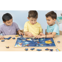 XL puslespill - verdensrom