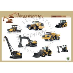 Begrepstavler - transport, arbeid og natur, 5 stk.