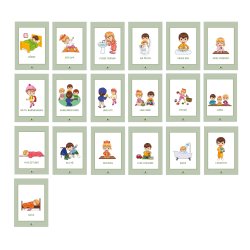 Samtalekort - Daglige rutiner