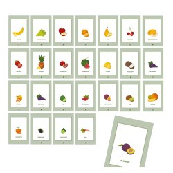 Samtalekort - Frukt og br